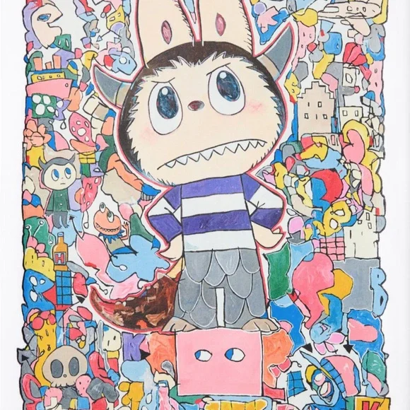 UNIQLO X POP MART T-SHIRT THE MONSTERS LABUBU - Picture 6 of 7